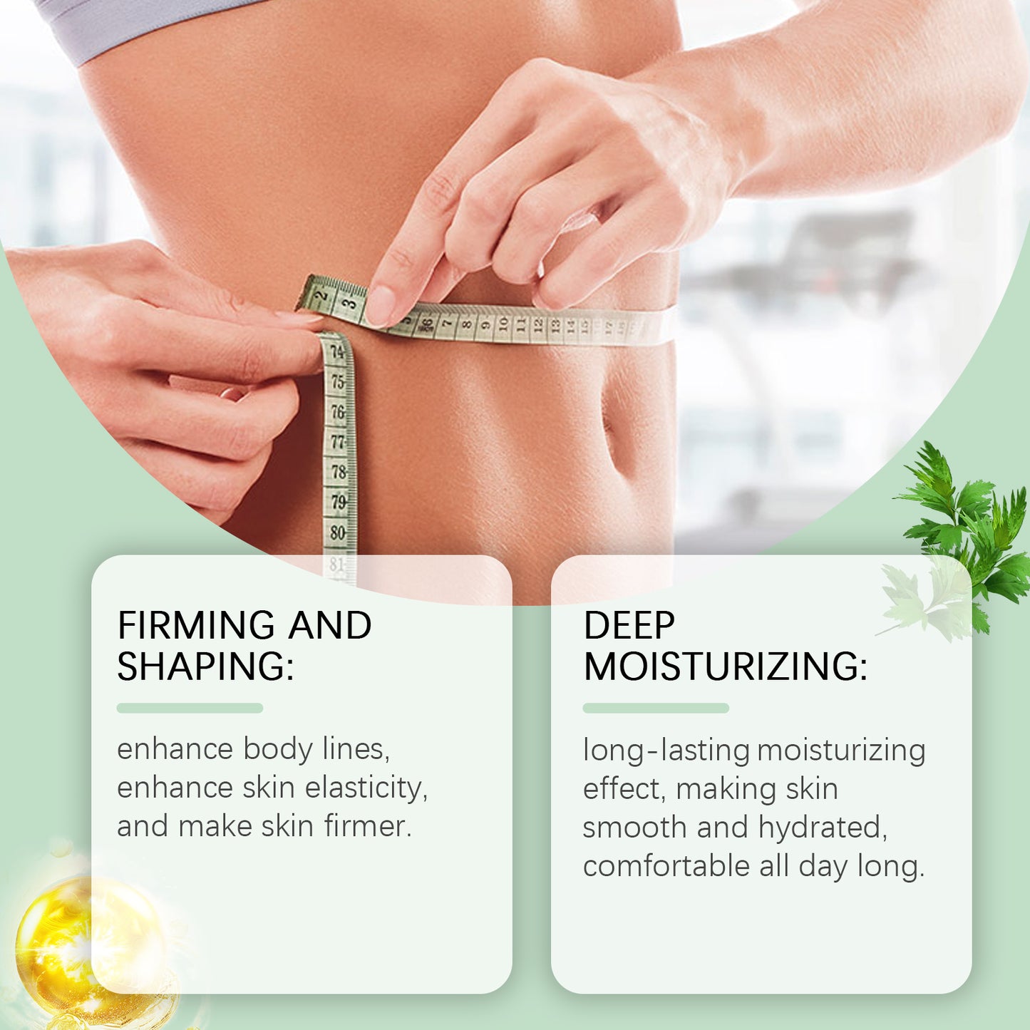 Wormwood Body Massage Cream for Firming, Hydrating & Skin Nourishing