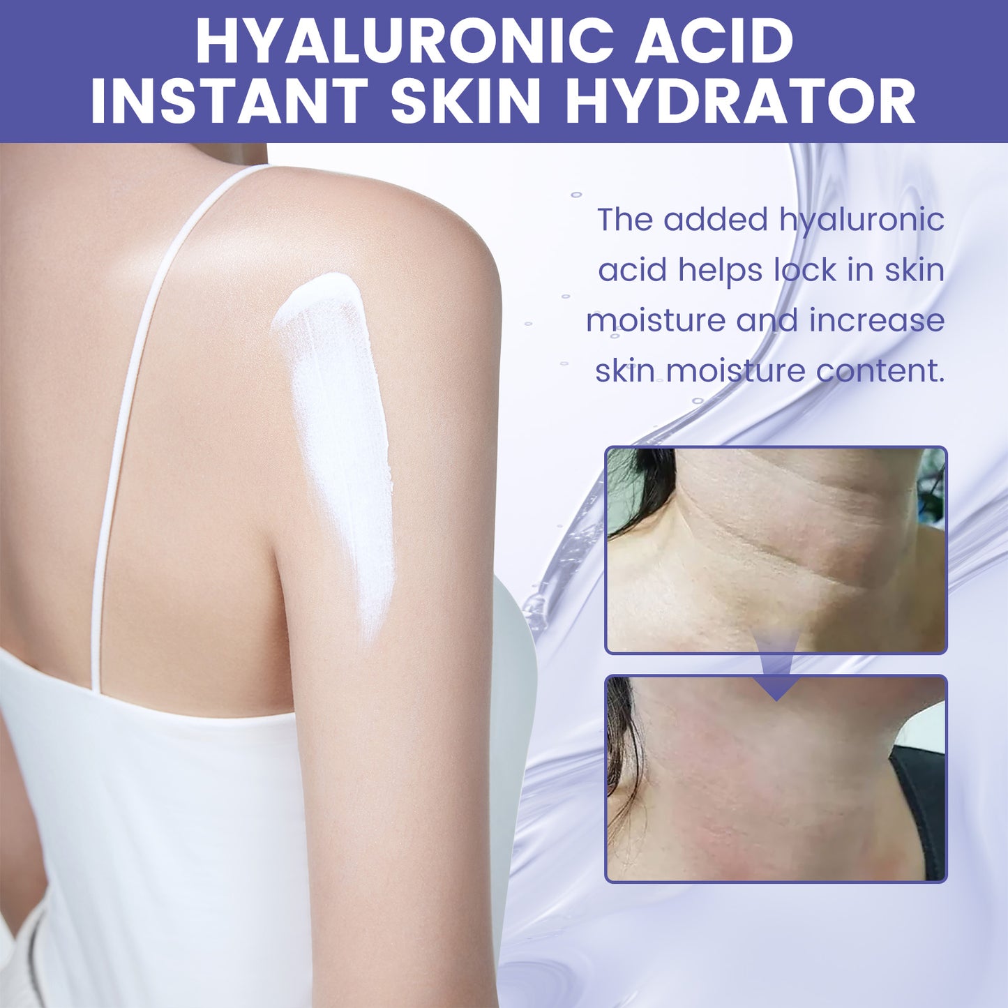 Hyaluronic Acid Body Firming Cream - Hydrating Skin Moisturizer