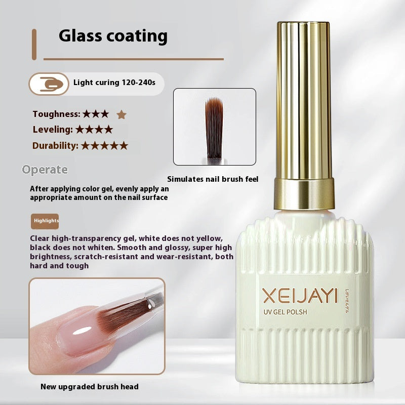Nail Tip Adhesive & Reinforced Seal Layer Gel for Nail Art - 15g