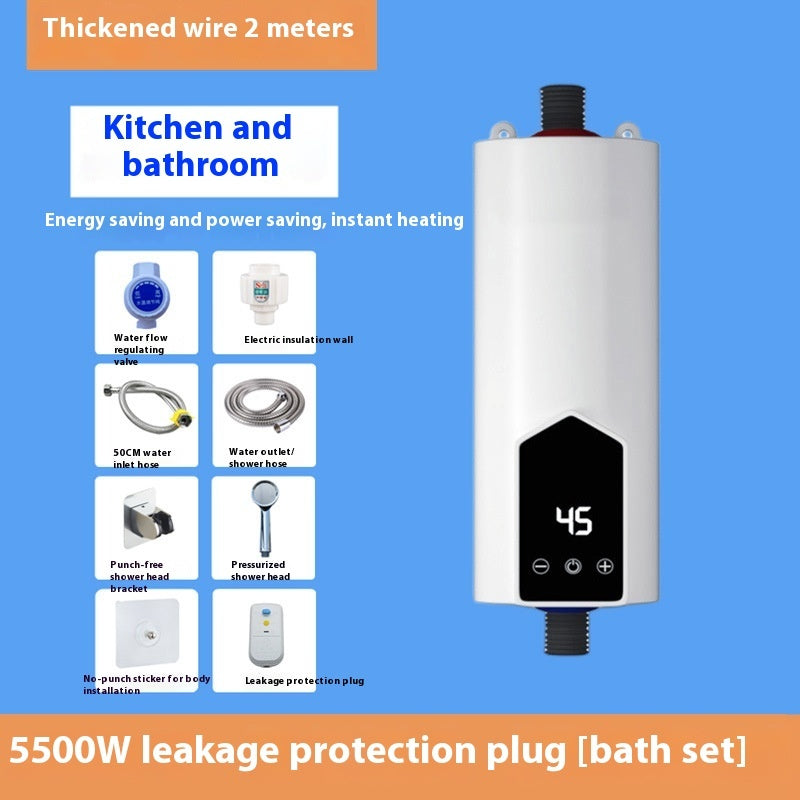 Electric Water Heater for Home & Bathroom 2KW-5.5KW Vertical Tank