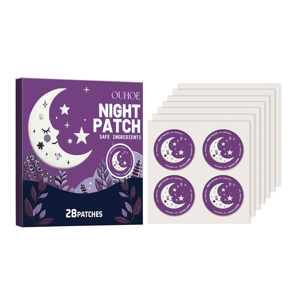 Overnight Body Care Patches - 28 Count