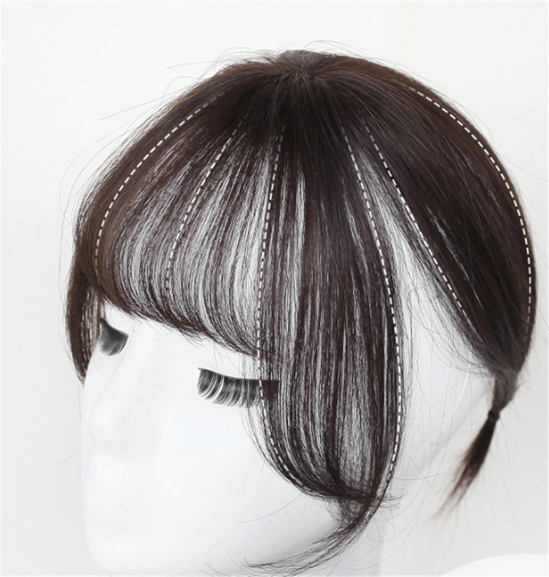 Real Hair 3D Air Bangs Wig
