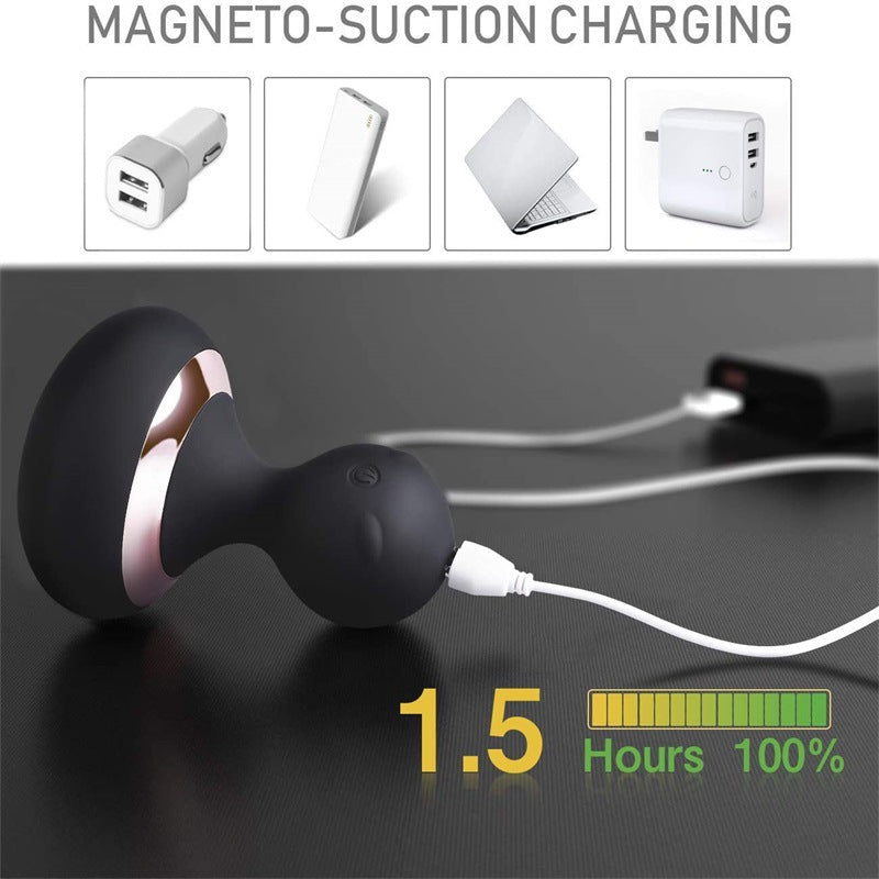 Magnetic Charging Massage Stick for Women - Strong Shock Therapy, USB, Multiple Colors
