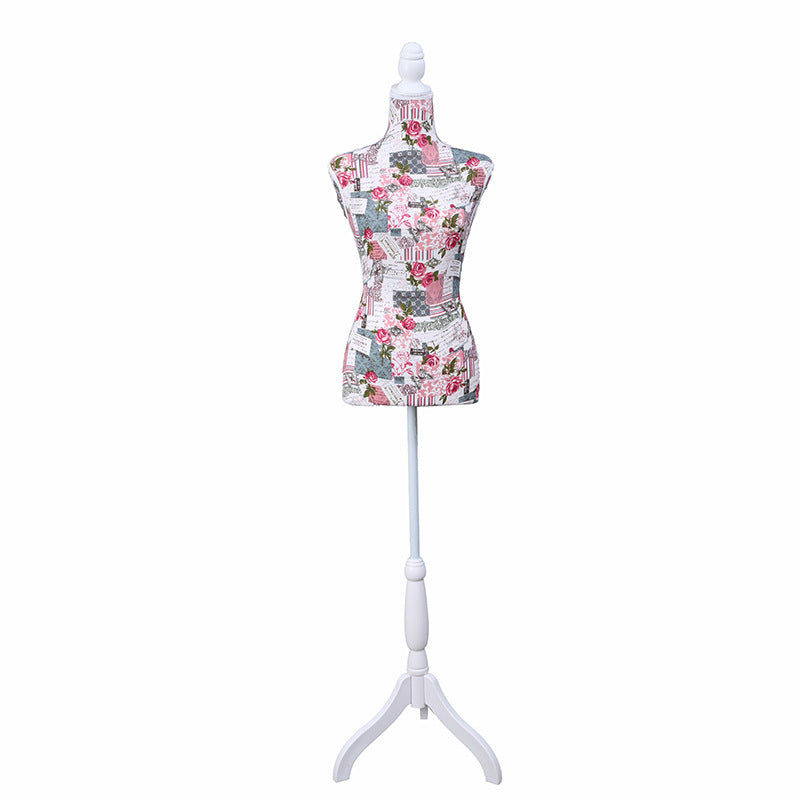 Half Body Linen Fabric Wrap for Models Costume Display & Dress Styling