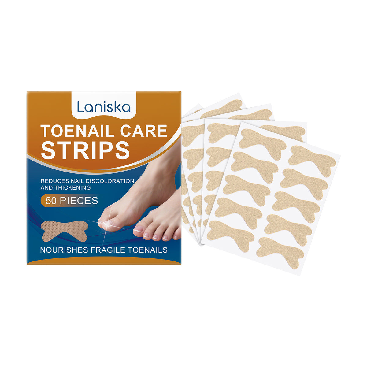 Toenail Care Patches - 50 Pieces