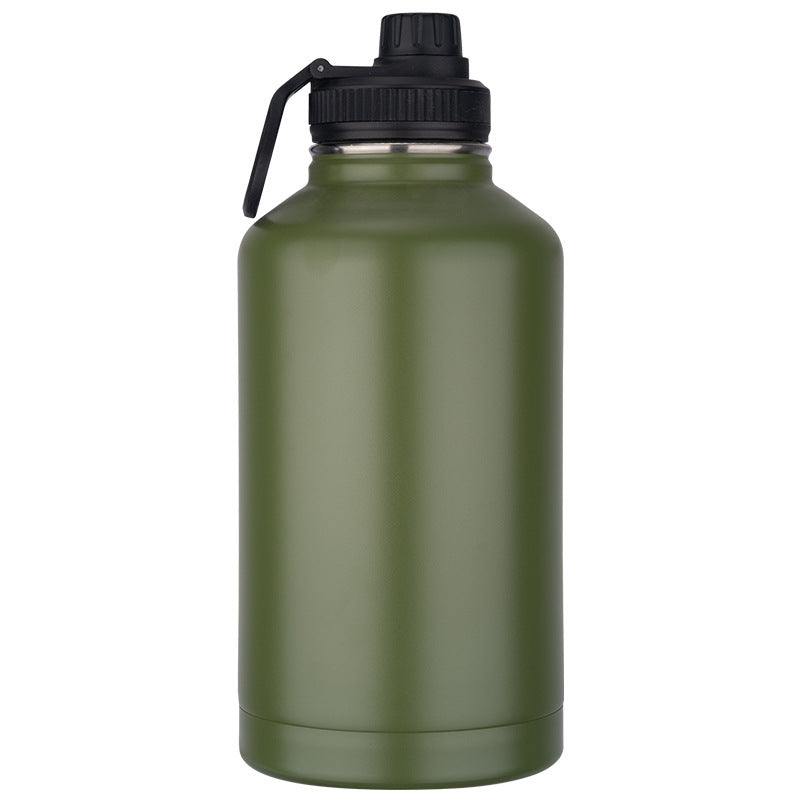 64oz Insulated Stainless Steel Water Bottle with Leak-Proof Cap