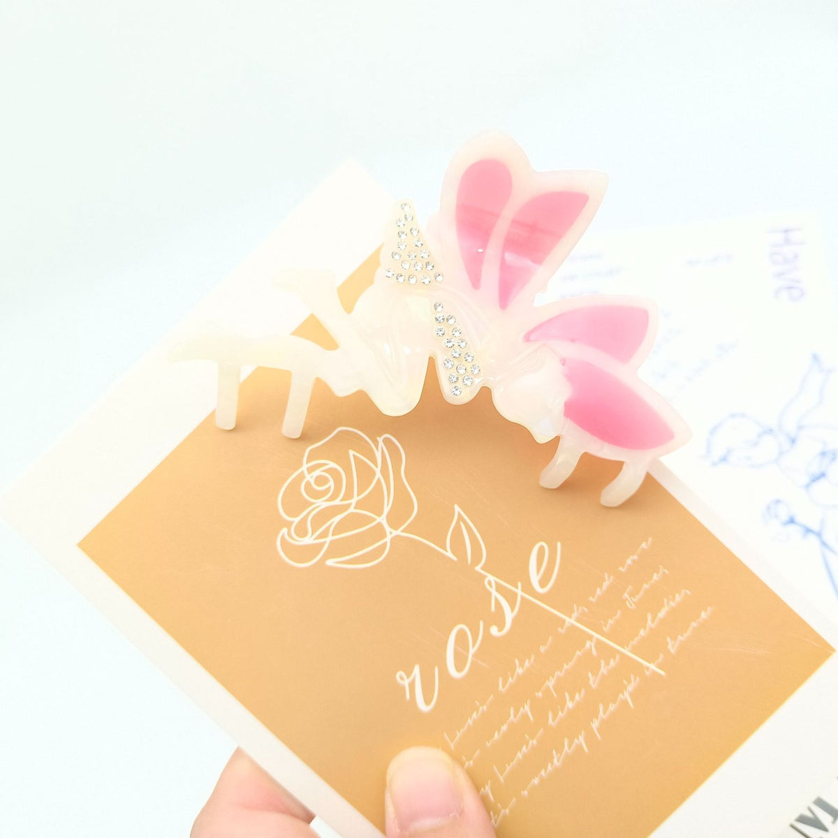 Elf Fairy Barrettes with Wings - Multiple Colors
