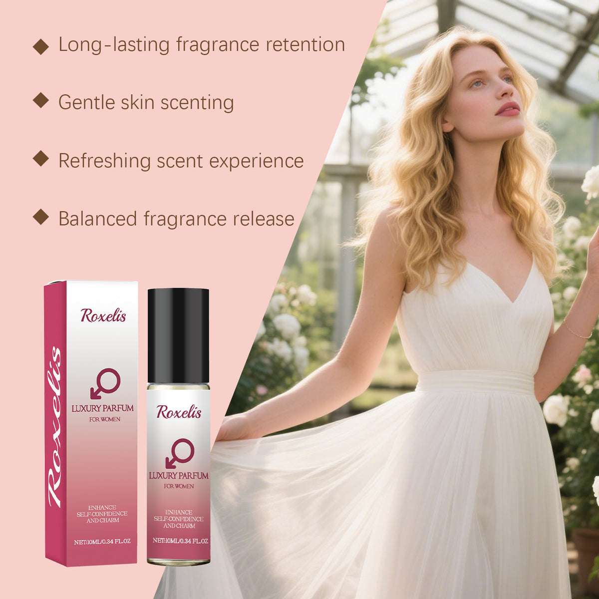 Subtle Natural Body Fragrance - 10ml Portable Perfume