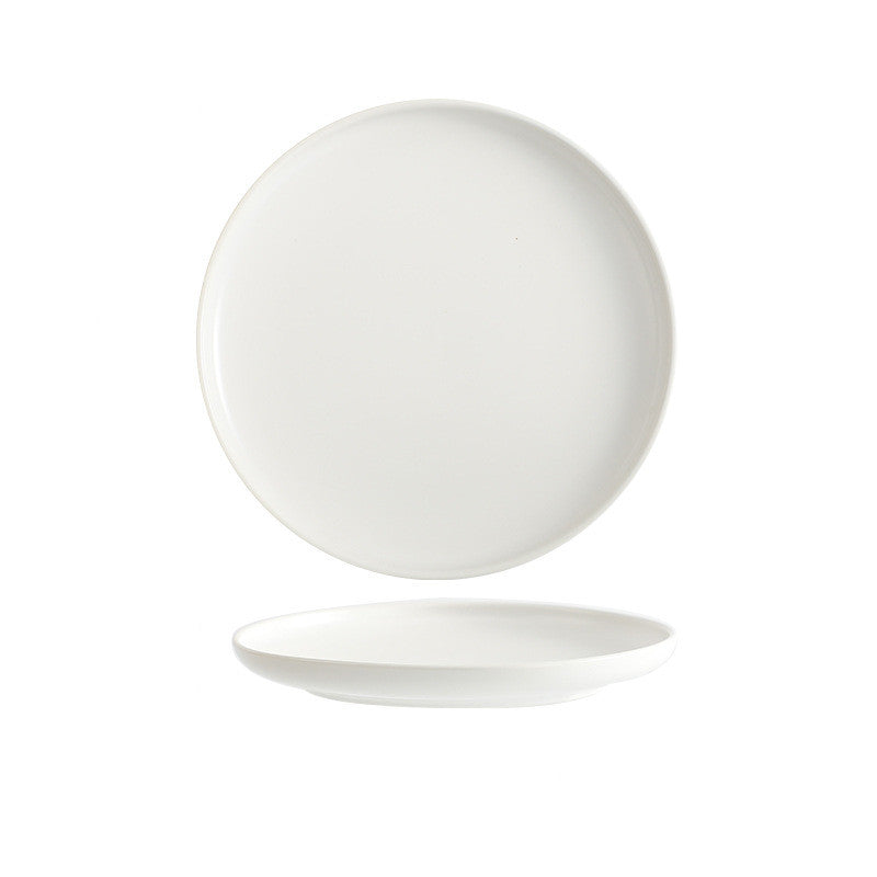 Nordic Ceramic Salad Plate - Multi-Color, 6/8/10 Inch, Elegant Kitchenware