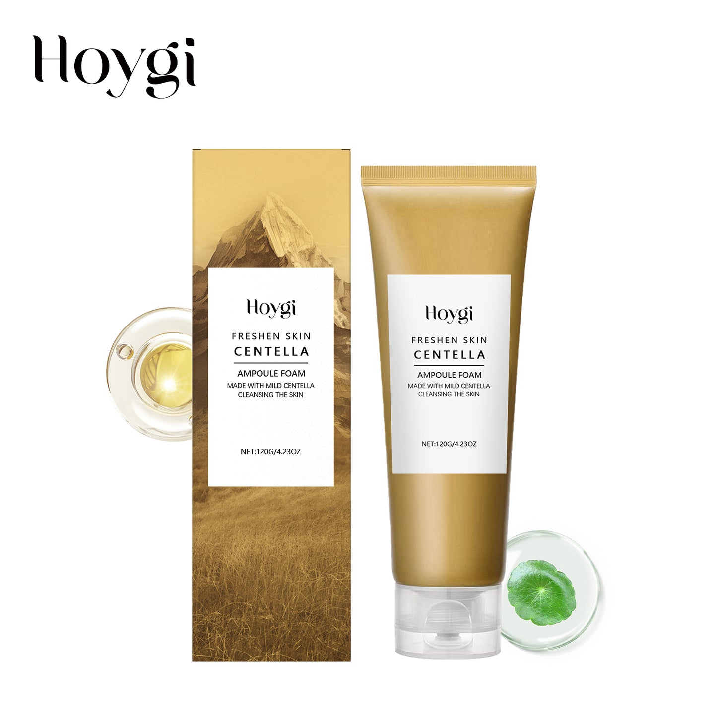 Moisturizing Facial Cleansing Milk with Snow Grass & Hyaluronic Acid - 120g