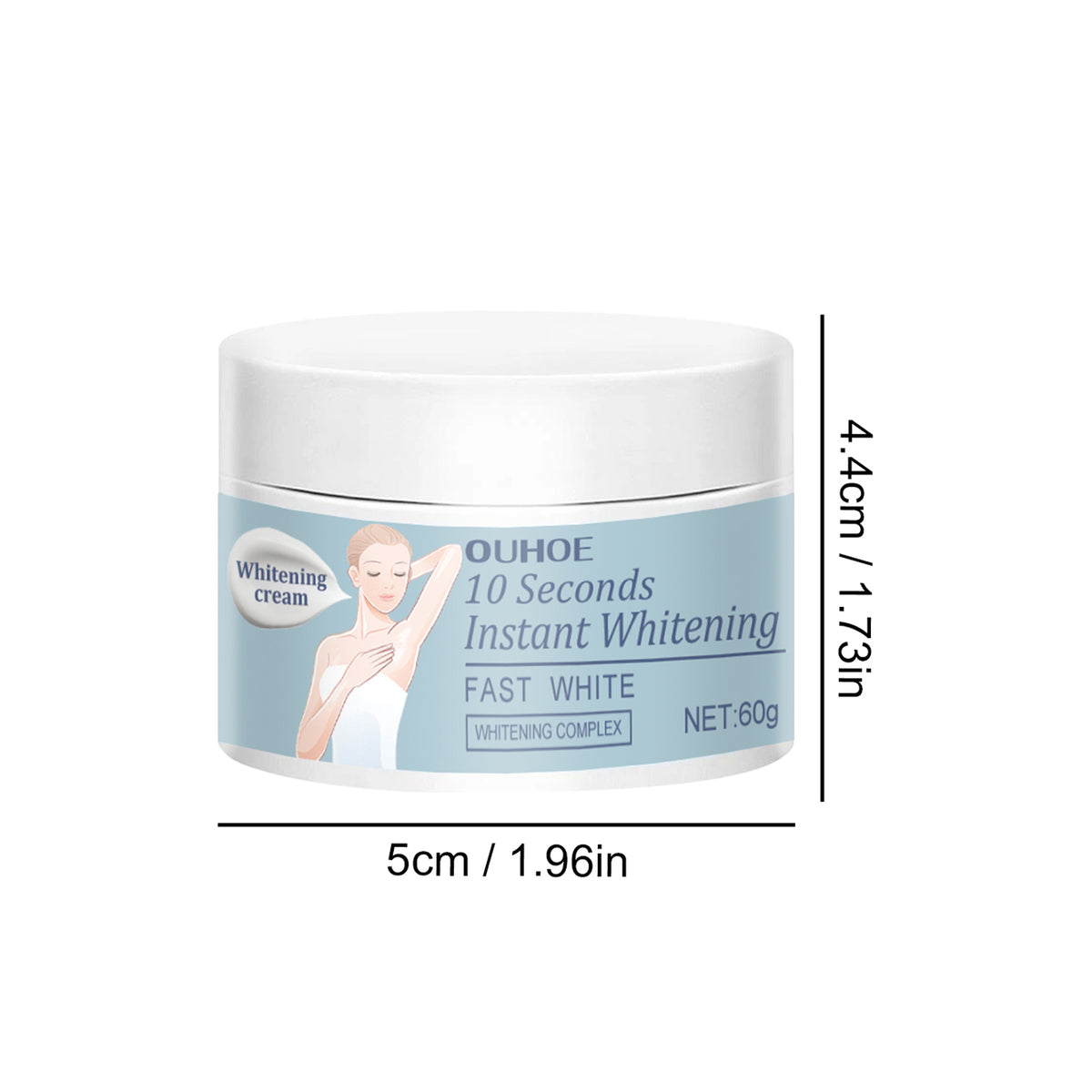 Underarm Brightening Cream - 60g Skin Whitening Body Care