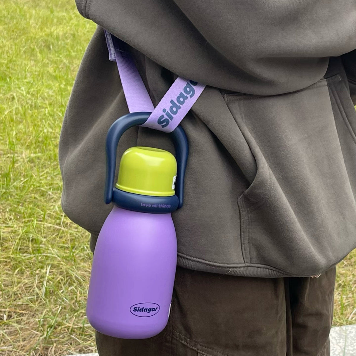 Insulated Portable Water Bottle with Straw - Multiple Colors & Capacity