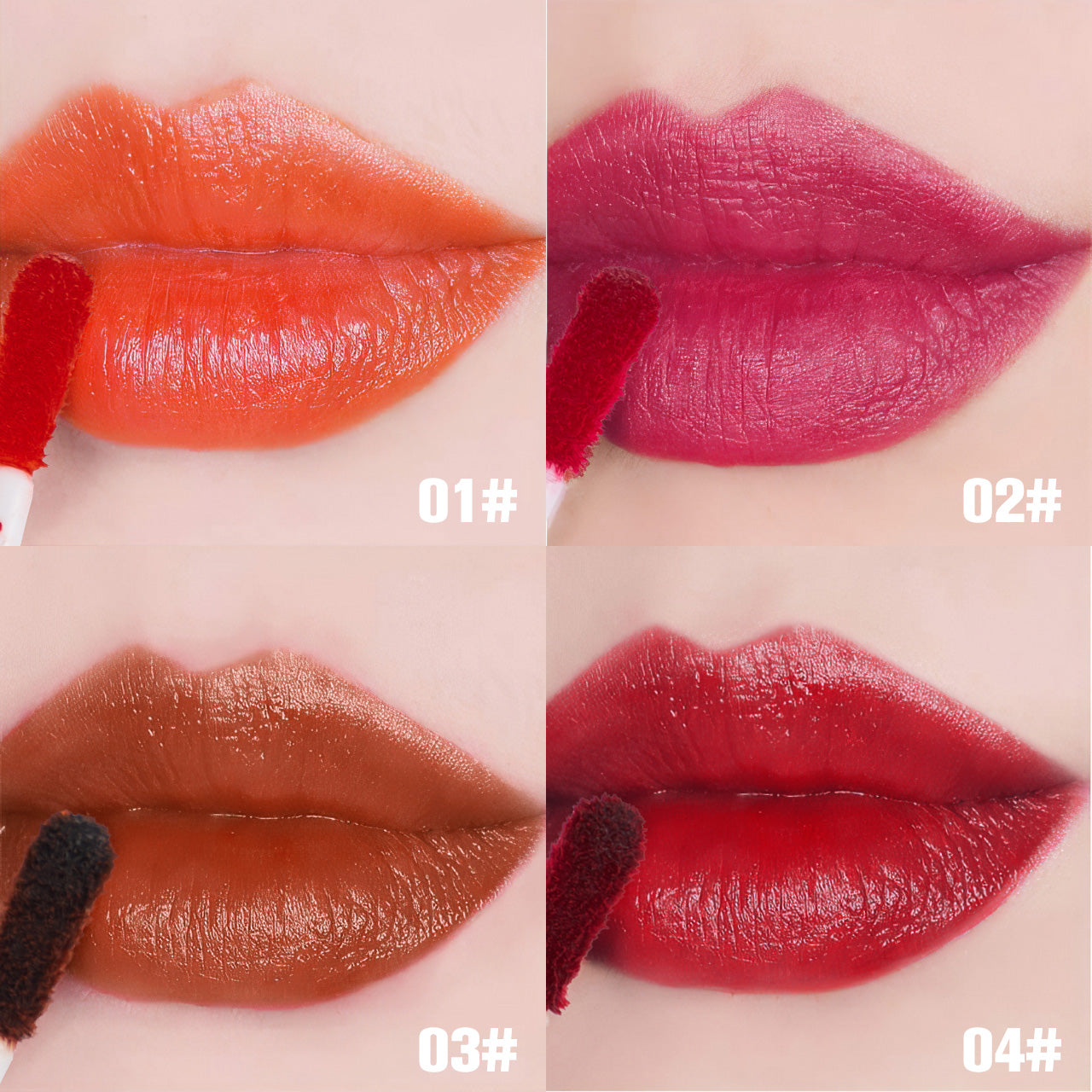 Long-Wearing Hydrating Lip and Cheek Tint - Multi-Use Liquid Stain