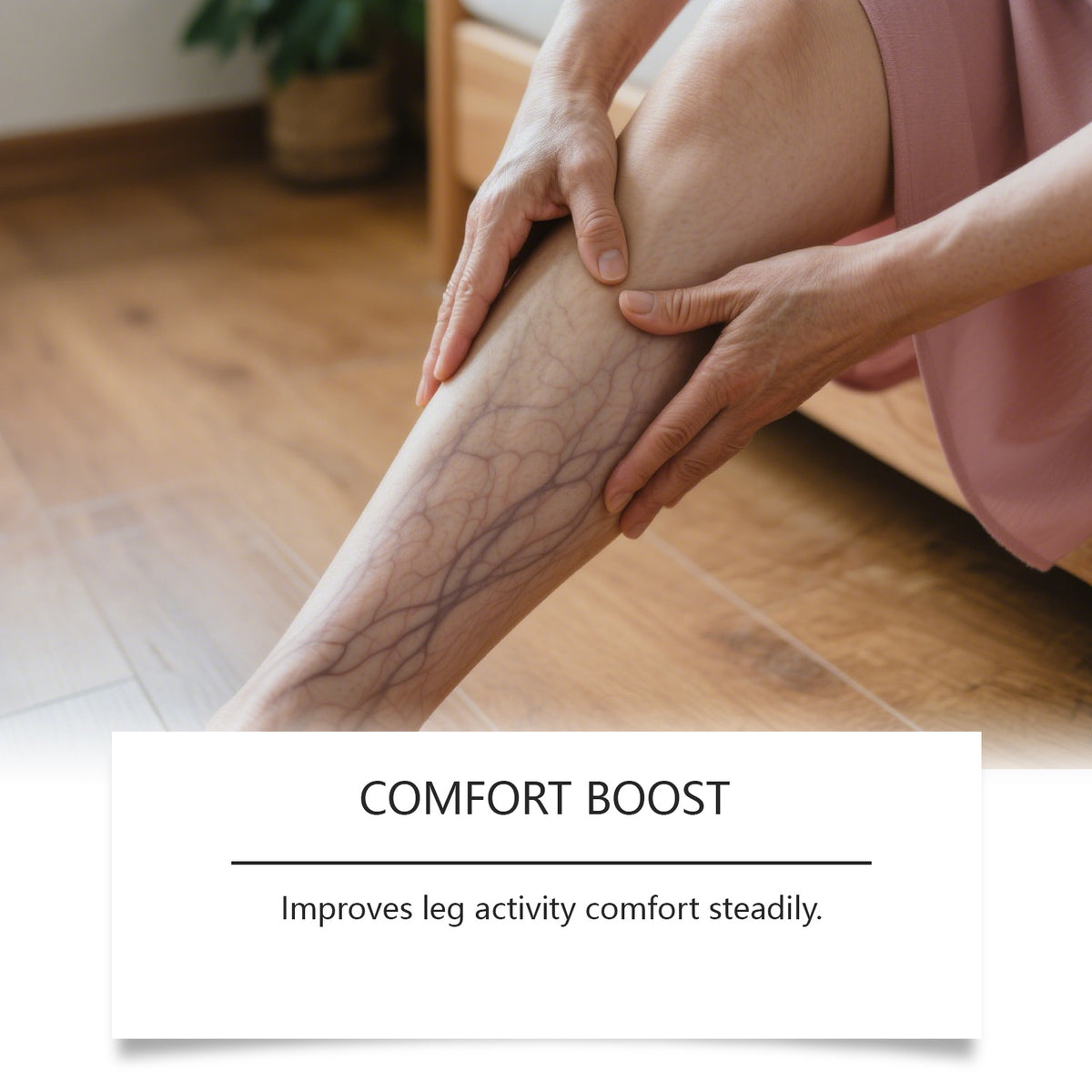 Gentle Leg Care Patches Set - Breathable Skin Relief & Relaxation, 7 Pieces
