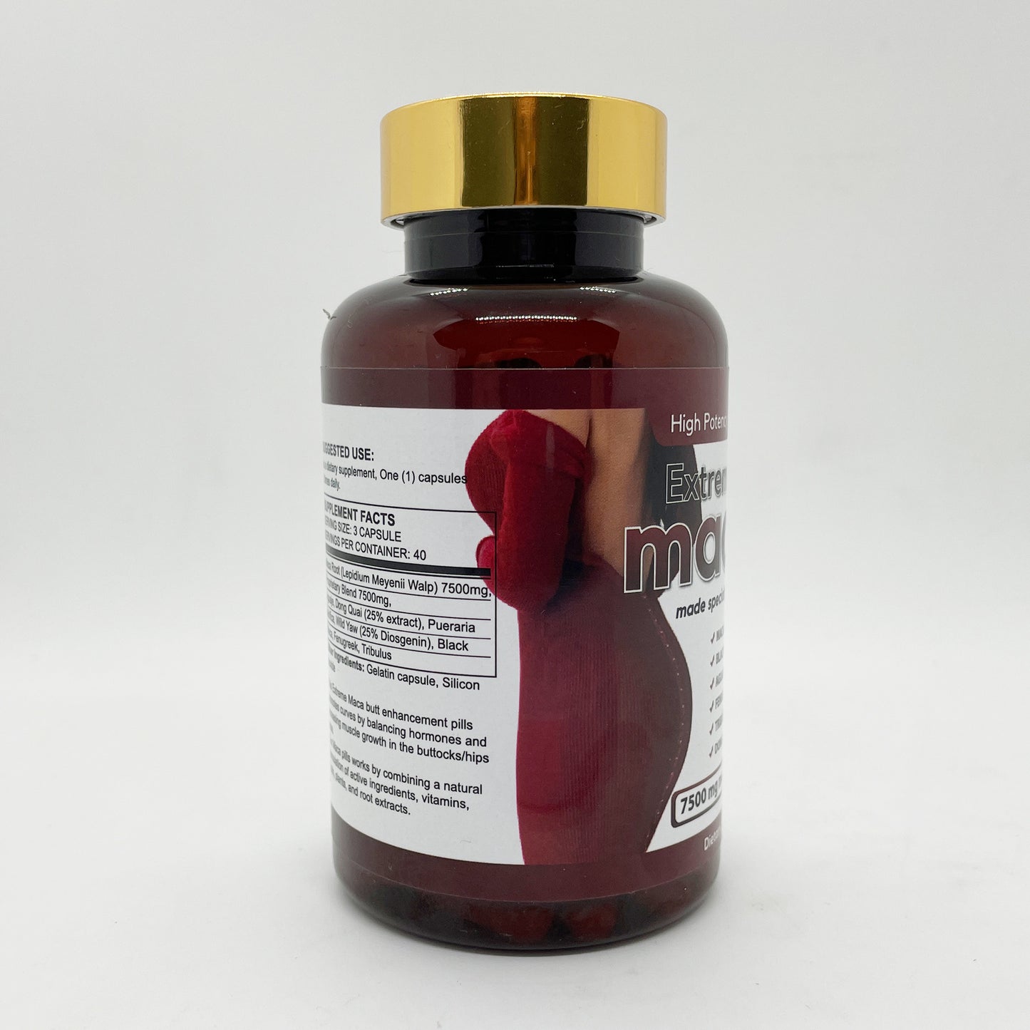 Maca Capsules for Health and Wellness - 120 Tablets