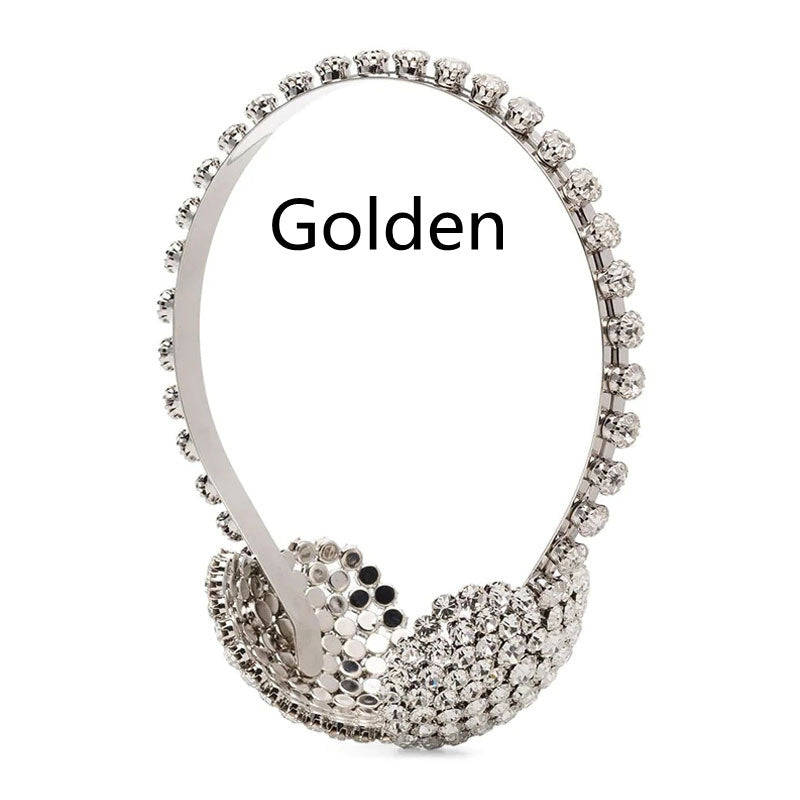 Diamond Alloy Headband – Fashion Metallic Hair Accessory