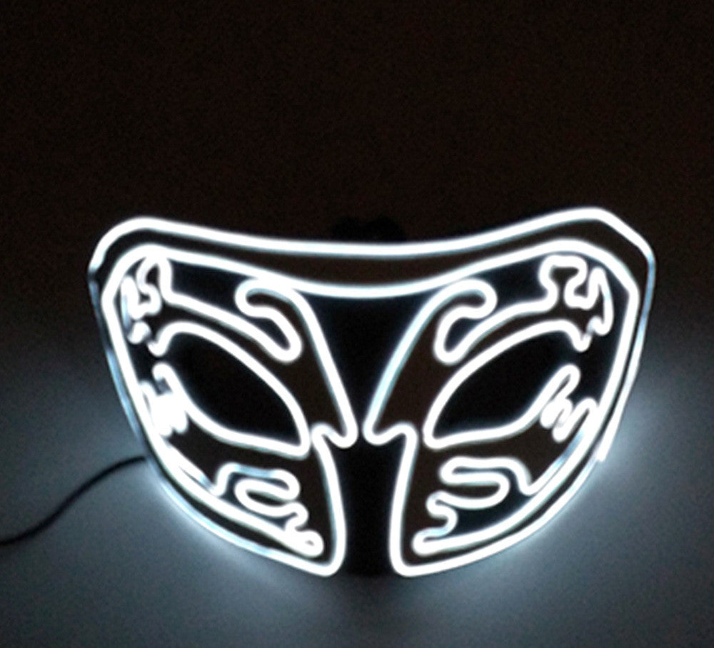 LED Glow Face Mask - Multiple Colors