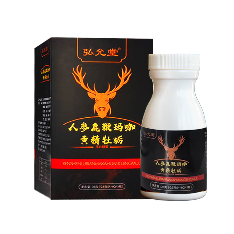 Ginseng Deer Pizzle Maca Oyster Peptide Tablets