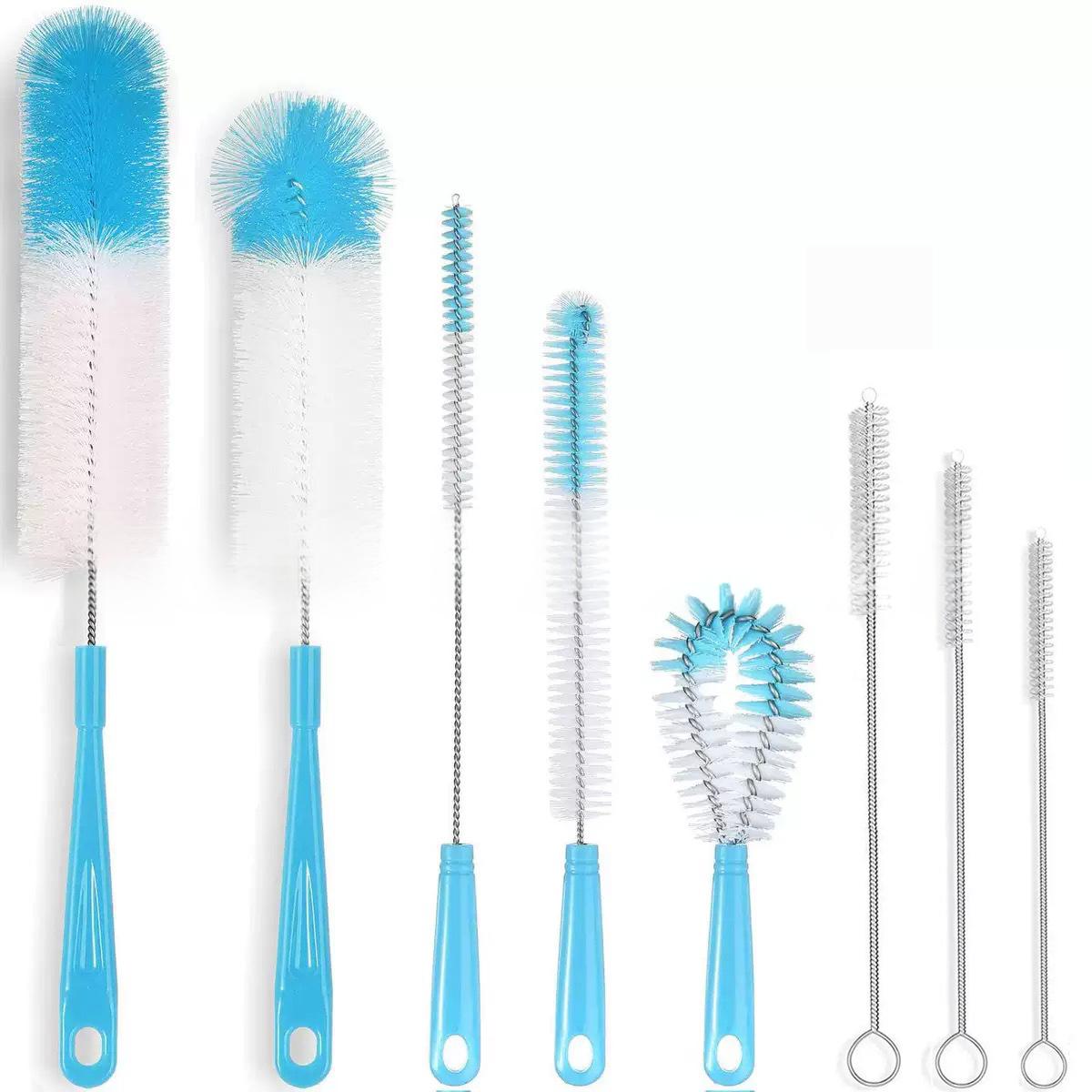 Long-Handled Insulated Cup Cleaning Brush Set - Multi-Color Household Tool