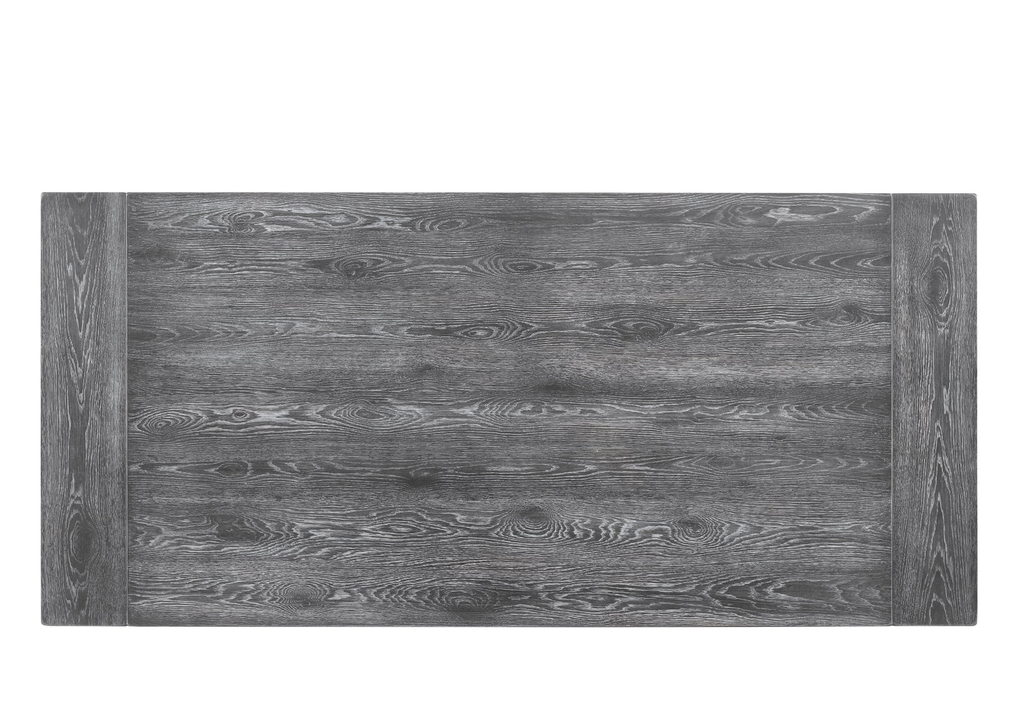 7-Piece Weathered Gray Dining Room Set - Rectangular Table & Chairs