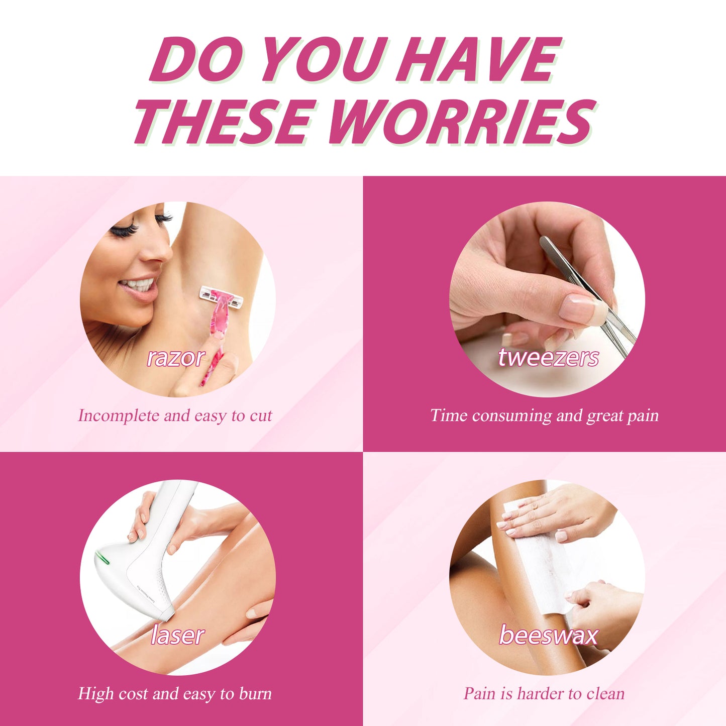 Gentle Full Body Hair Removal Cream - Moisturizing & Soothing Formula