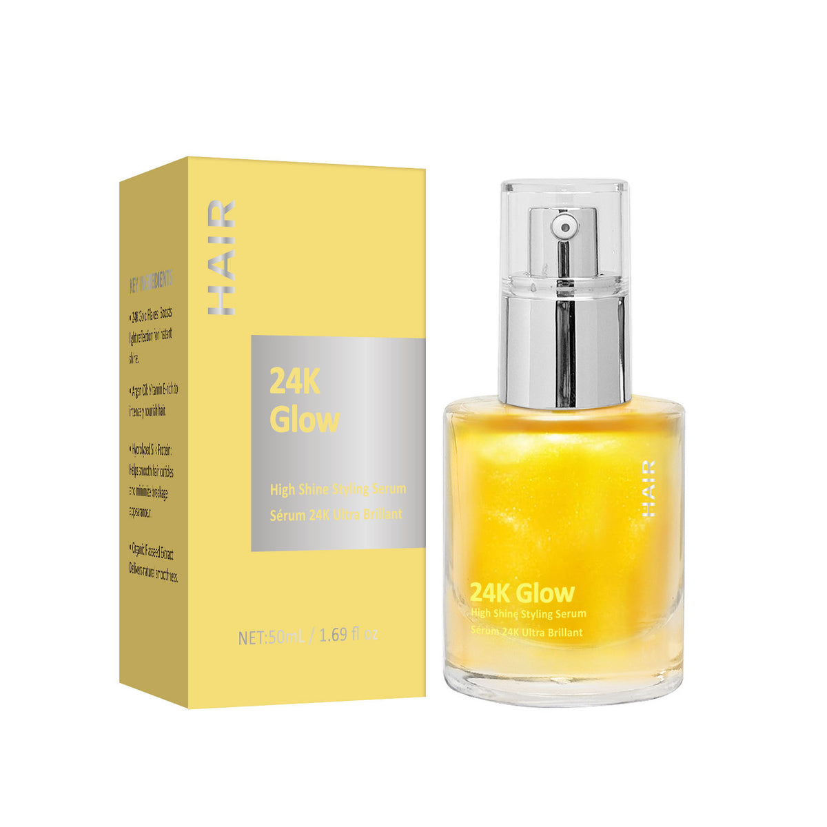 Hair Oil for Frizz Control & Moisturizing – 50ml