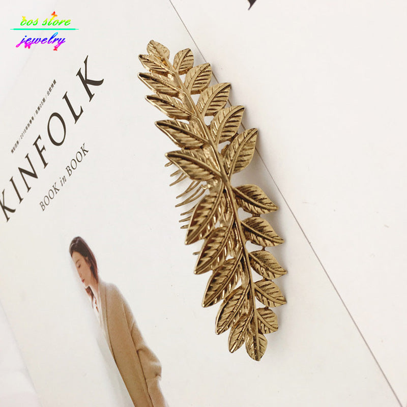 Vintage Hair Comb with Leaf Design - Wedding & Bridal Hair Accessories