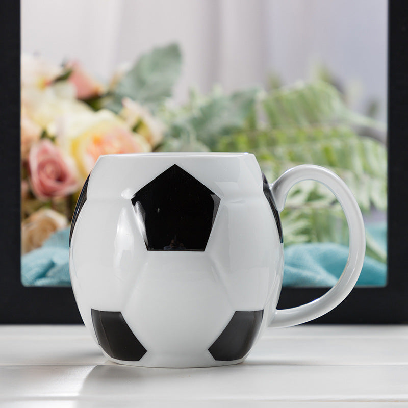 High Temperature Ceramic Football Cup - Durable Drinkware for Sports Fans