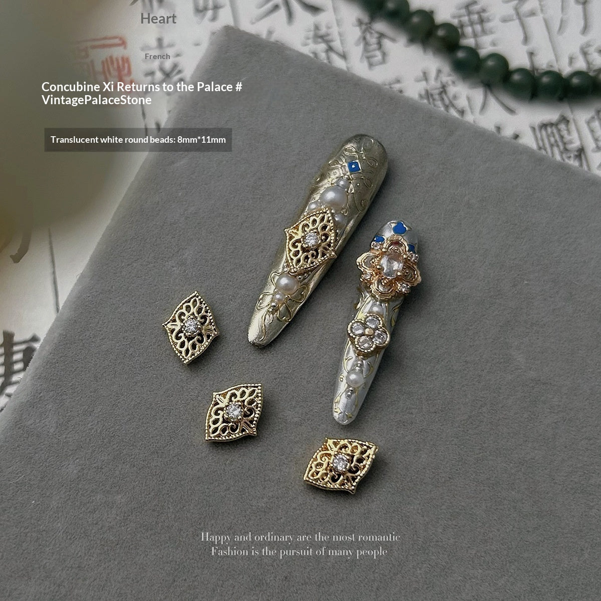 Wearable Nail Rhinestones for Manicure Decorations - Multiple Styles