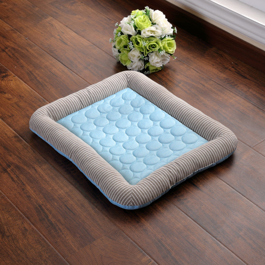 Pet Cooling Mat Bed for Dogs Cats Puppy Kittens Summer Cooling Blanket Ice Silk