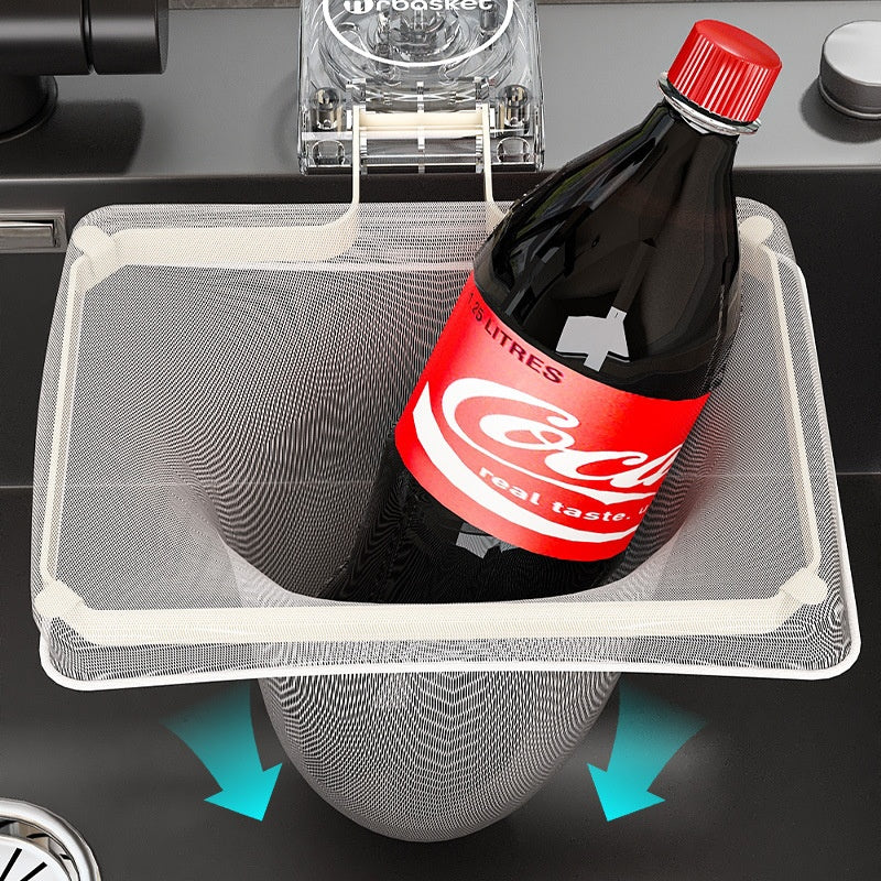 Multifunctional Sink Strainer Rack with Suction Cups - Kitchen Storage Organizer