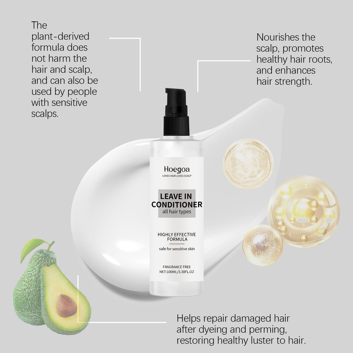 Improve Dry And Manic Hair Care Nourishing Brightening Soft