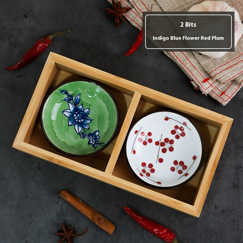 Ceramic Plant Flower Dish Saucer for Home & Garden Kitchen Decor