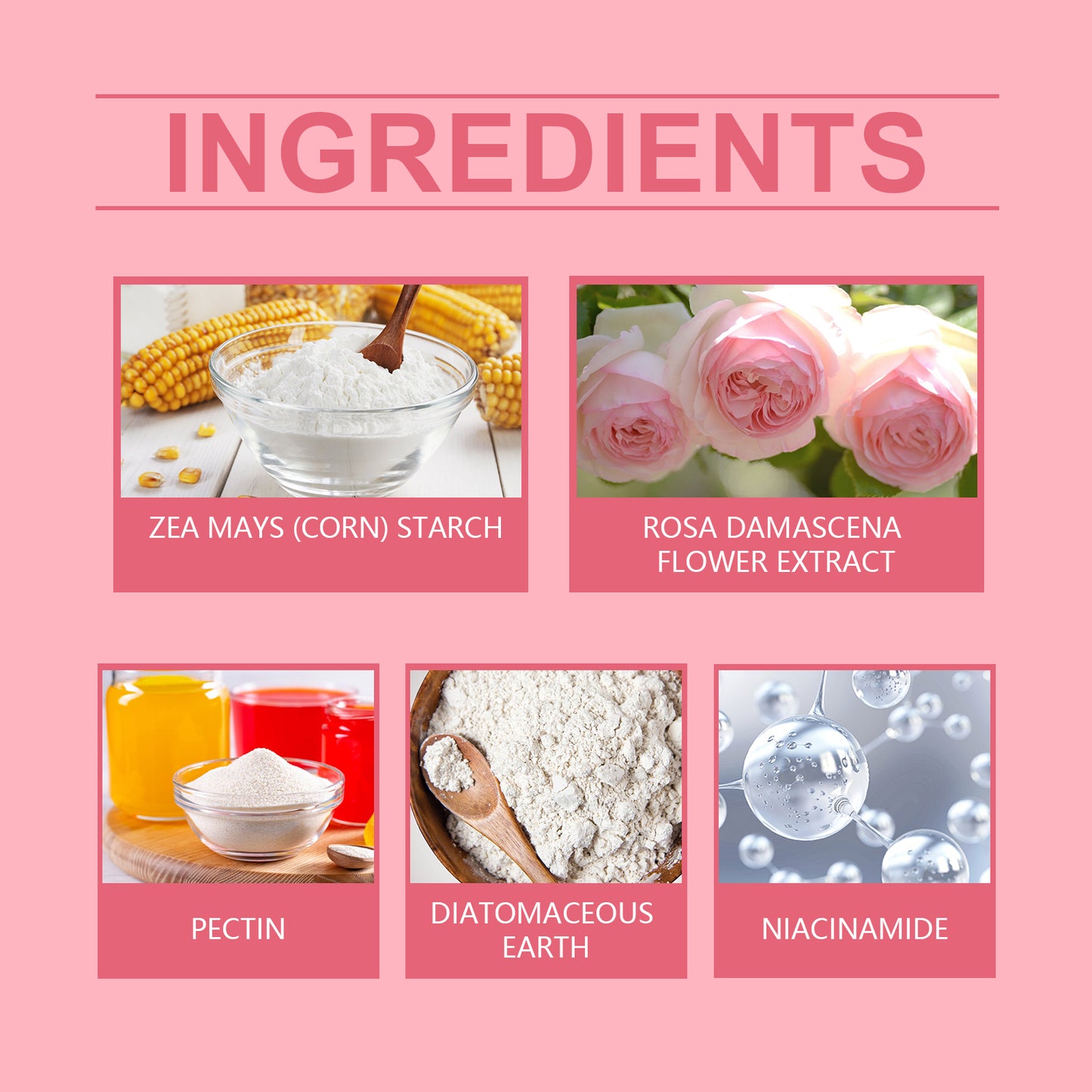 Rose Hydrating Peel-Off Facial Mask Powder - Moisturizing Skin Care