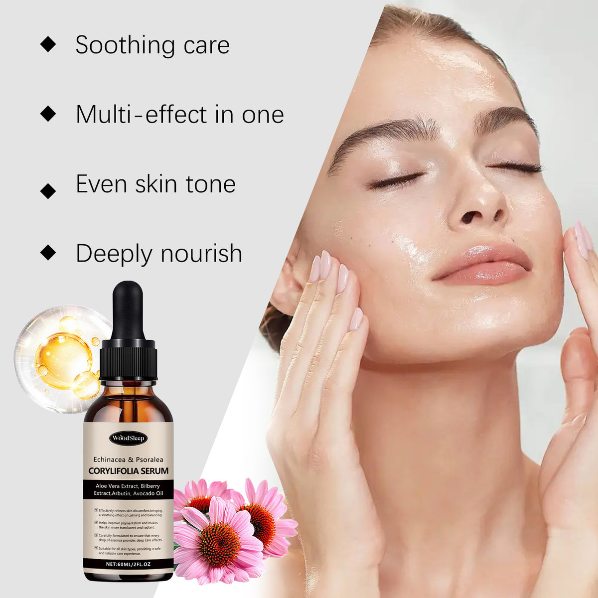Echinacea Skin Soothing Solution Improve