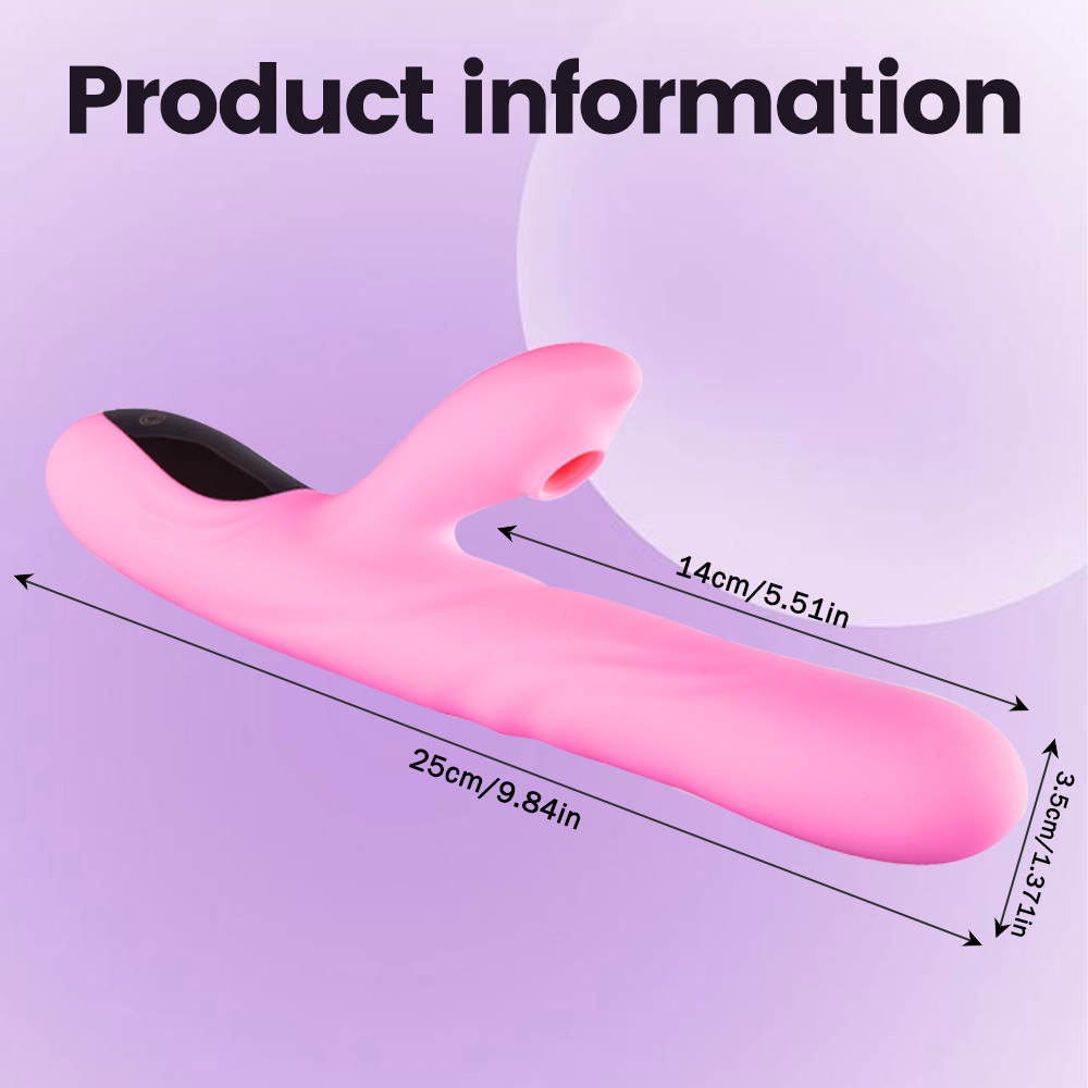 Telescopic Anal Butt Plug Dildo Vibrator - Adult Sex Toy