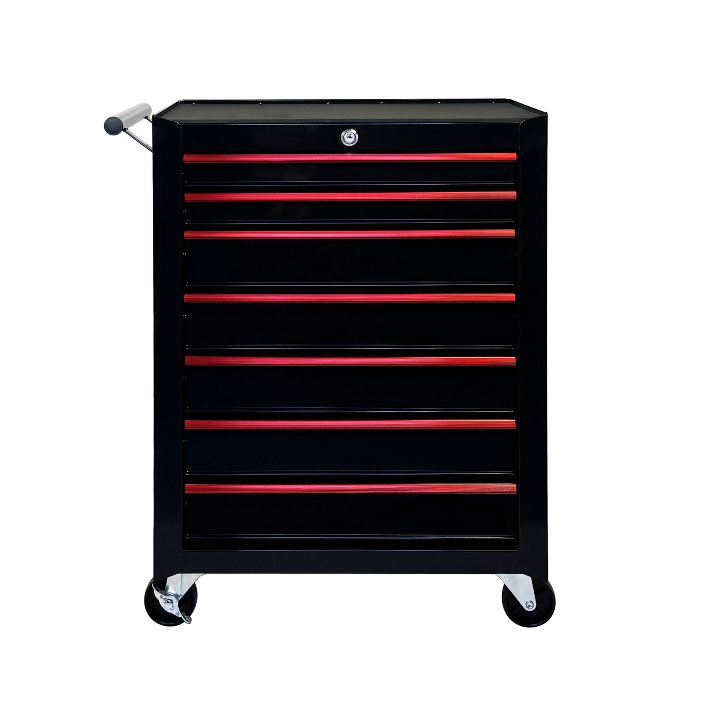 Rolling Tool Chest with 7 Drawers - 20" Steel Storage Cabinet