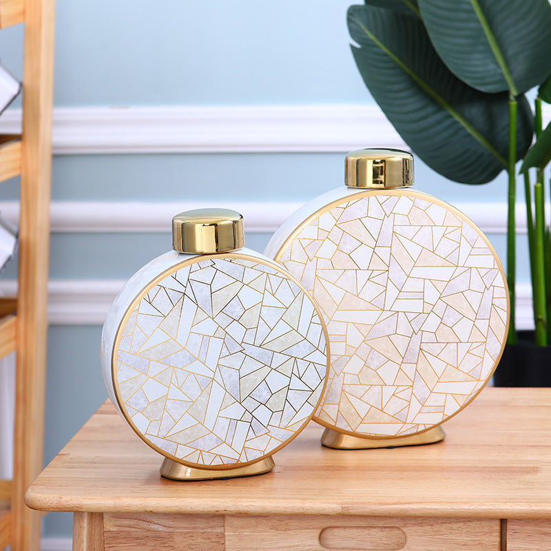 European Style Ceramic Vase for Living Room & Decor - Multiple Sizes
