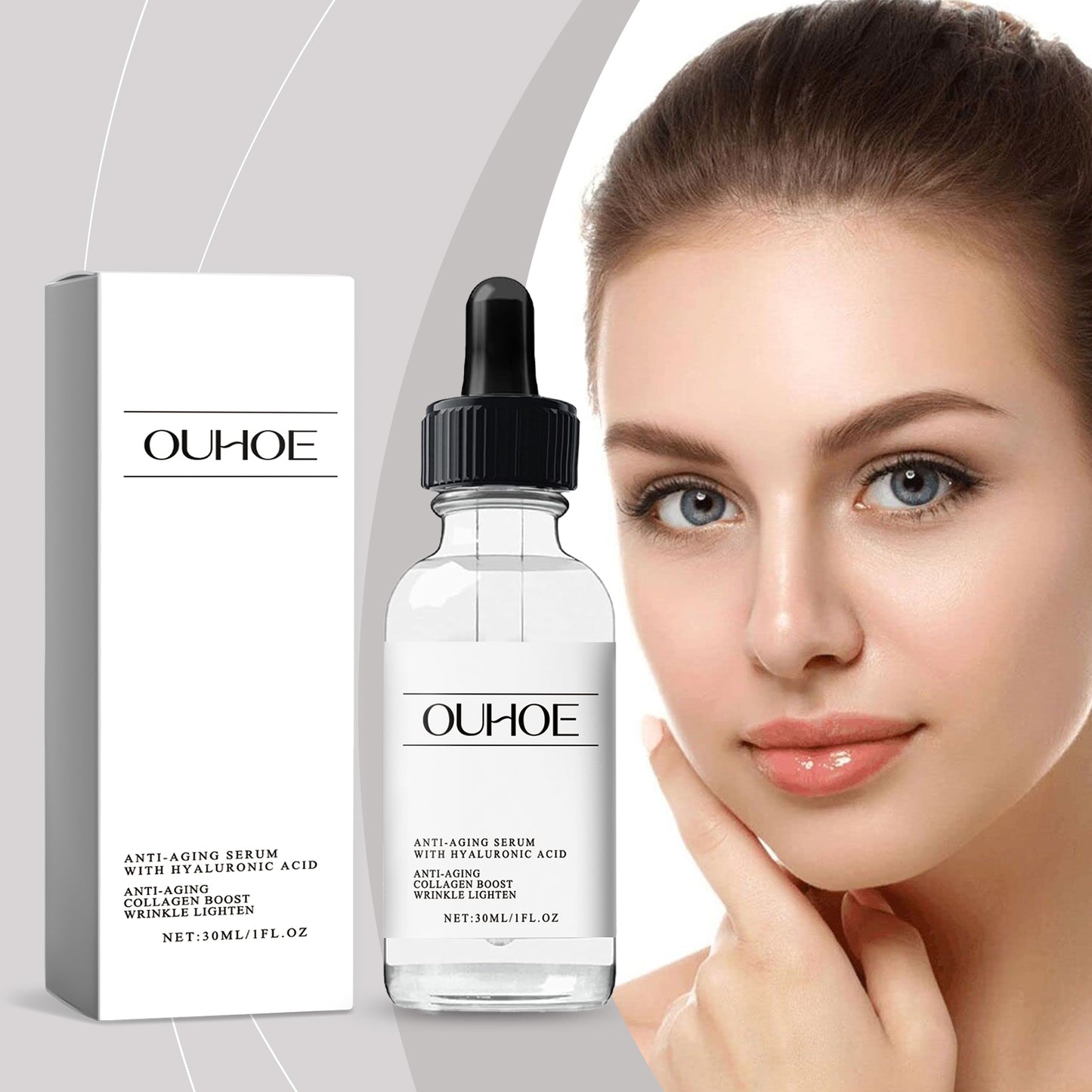 Polypeptide Facial Serum - Hydrating & Brightening Anti-Aging Essence 30ml