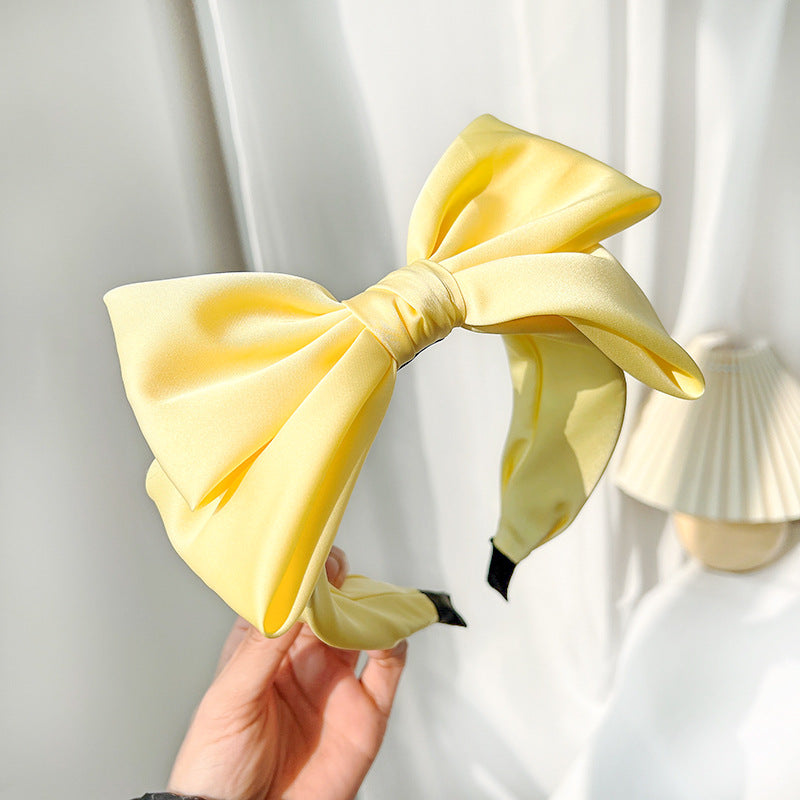 Bow Fabric Headband Hair Accessory