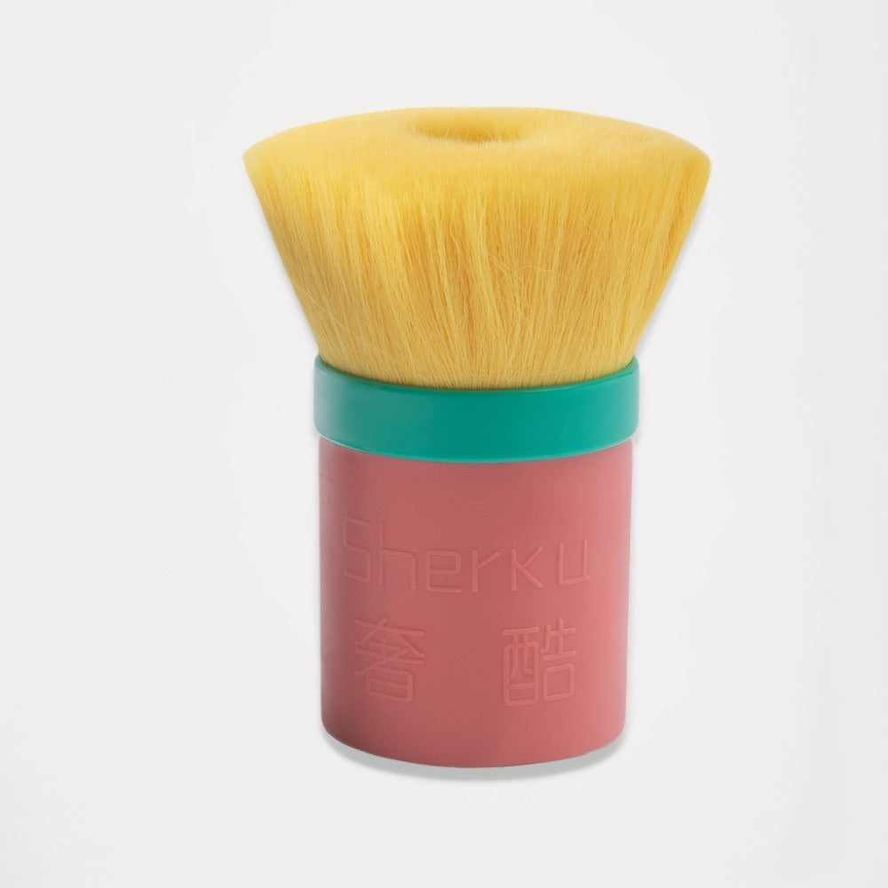 Hair Dryer Attachment Brush with Soft Bristles - Yellow