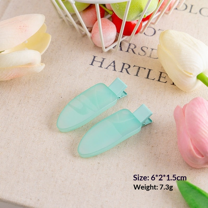Colorful Ice Cream-Shaped Water Drop Hair Clip for Girls - Playful Hair Accessory
