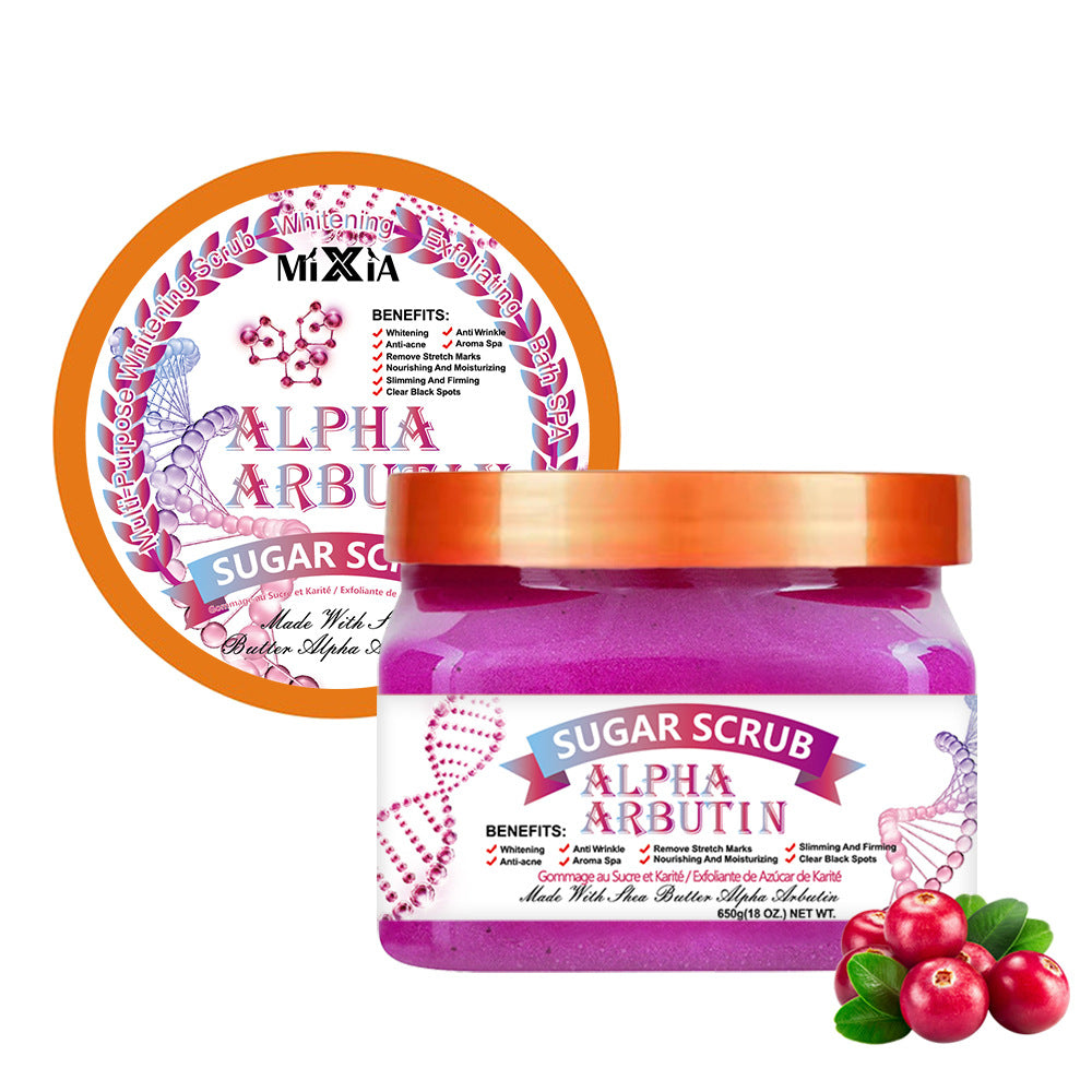 Moisturizing & Skin Lightening Facial Scrub with Exfoliating Sugar - 650g