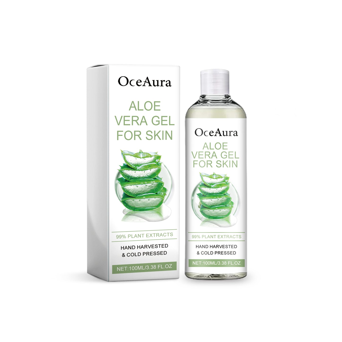 Moisturizing Aloe Vera Gel - 100ml Skin Repair & After-Sun Soothing Treatment
