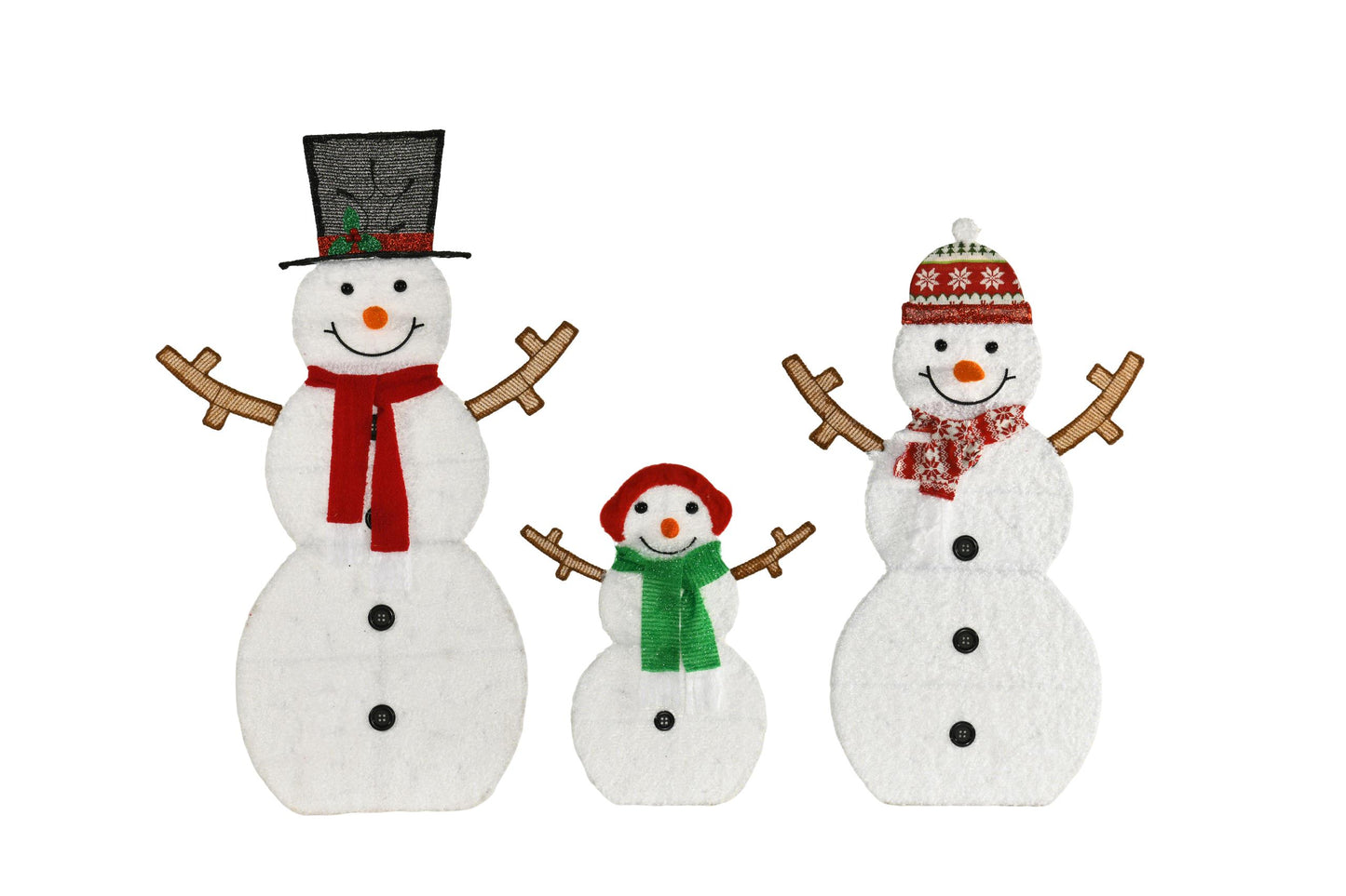 Snowman-Shaped LED Lights for Festive Indoor & Outdoor Decor