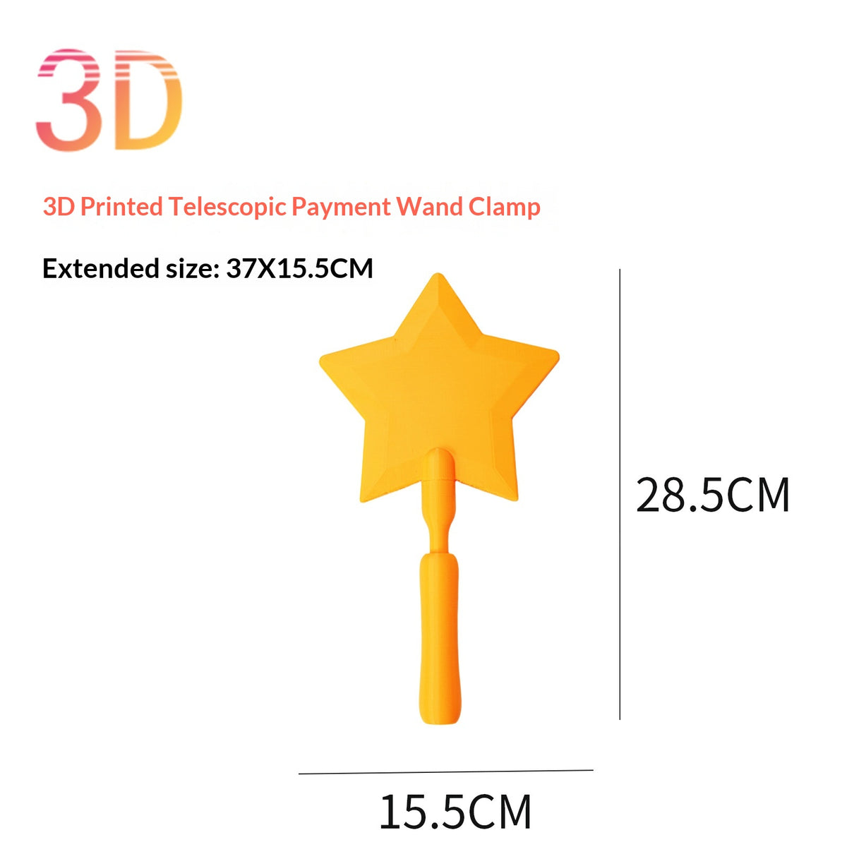 Starry Magic Wand Non-Contact Payment Card Holder - Home Office Storage