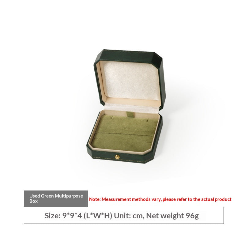 European-Style Vintage Jewelry Box for High-End Rings & Accessories