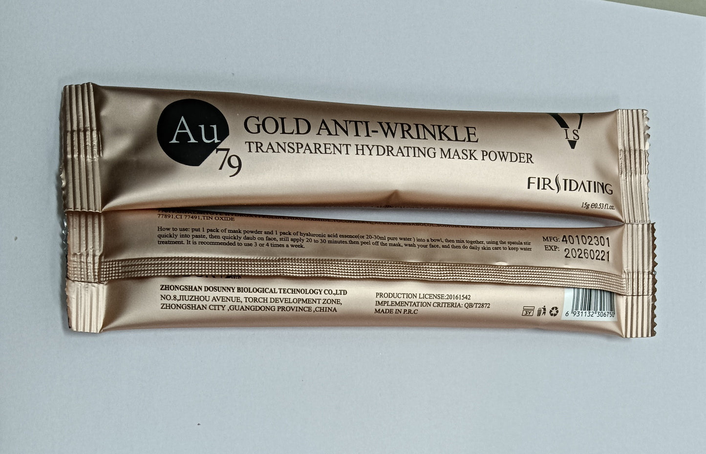 Moisturizing Facial Mask Powder - Pore Shrink, Brighten & Deep Cleansing