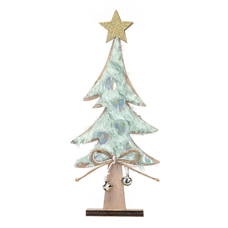 Decorative Christmas Wooden Ornaments Set - Unspecified Variants