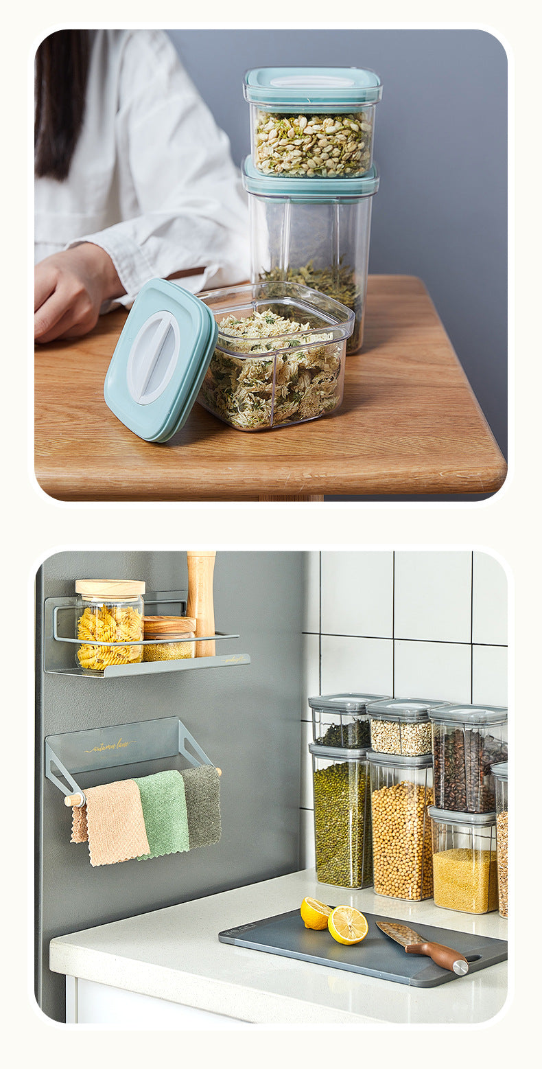 Kitchen Spiral Storage Jar Set - Vacuum Sealed Food Storage Containers
